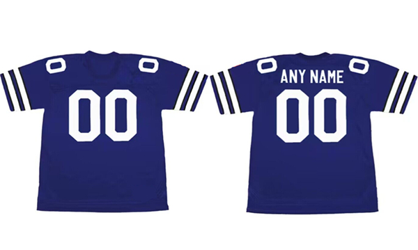 Men's Dallas Cowboys Active Player Custom Navy 1969 Away Throwback Stitched Football Jersey